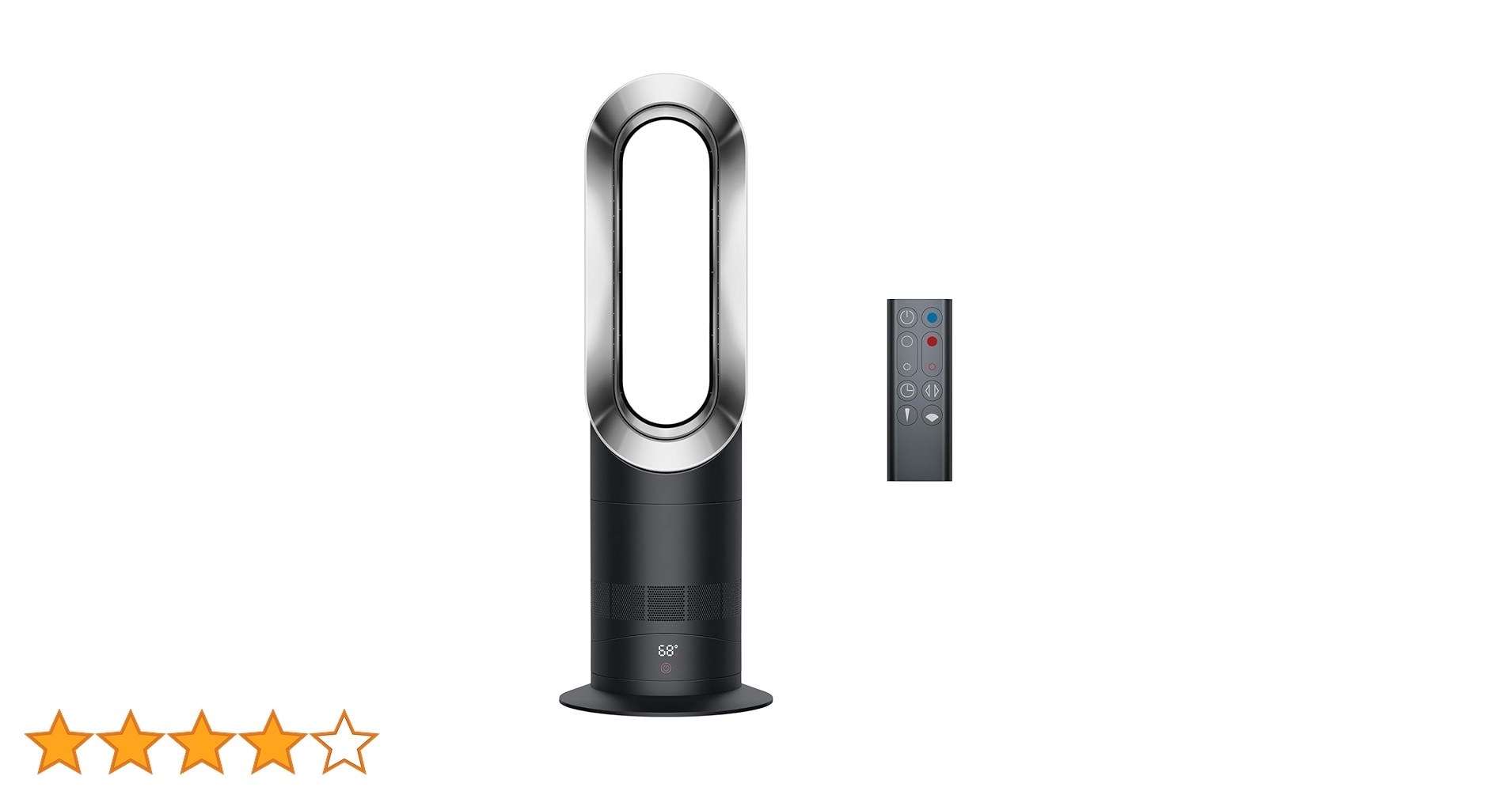 Dyson hot+cool AM09 リモコン付き ダイソン Dyson Hot + Cool AM09 ファンヒーター [ホワイト